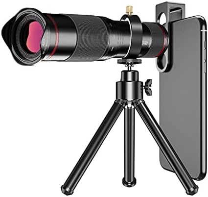 N/A 48X טלסקופ טלסקופ טלפוטו עדשה קליפ למצלמת טלפון סלולרי נייד עם חצובה Selfie