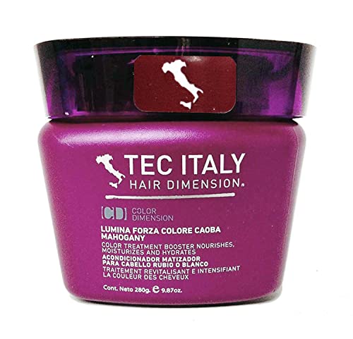 טק איטליה צבע טיפול-לומינה פורזה מהגוני / קאובה-צבע טיפול בוסטר 9.8 עוז-280 גרם על ידי טק איטליה צבע