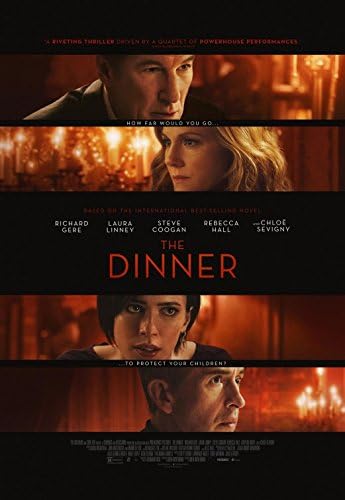 ארוחת הערב - D/S סרטים מקוריים גלויה 4 x6 2017 ריצ'רד היו לורה לינני