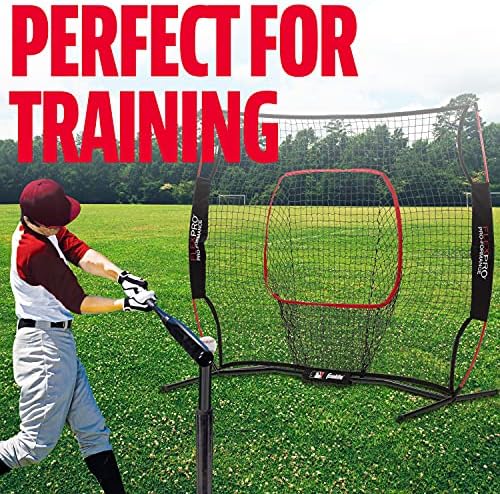 Franklin Sports MLB Flexpro אימון Netstop Net ו- Pitching Target - Baseball ו- Softball Batting Net