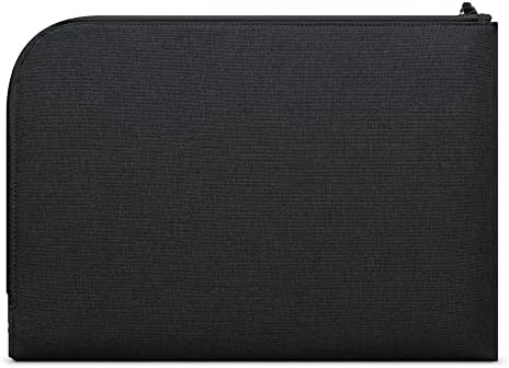 כיסוי שקית שקית שרוול של שרוול תואם ל- MacBook Pro 14 אינץ 'A2442 מחשב נייד מארז רוכסן אטום הלם שחור