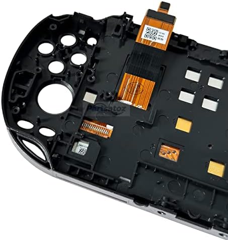 Partsatoz Black LCD תצוגה מסך מגע מסך דיגיטייזר מזכוכית עם החלפת לוחית לפלייסטיישן PS Vita