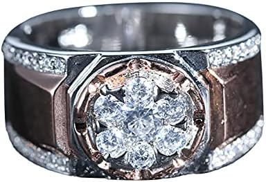 2023 אווירה מצופה שני טבעת צבעים טבעת גברים פופולרית טבעת נישואין טבעת טבעת תכשיטים