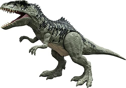 יורה העולם צעצועי סופר עצום גיגנוטוזאורוס דינוזאור פעולה איור צעצוע, 3-רגל + ארוך עם אכילת תכונה