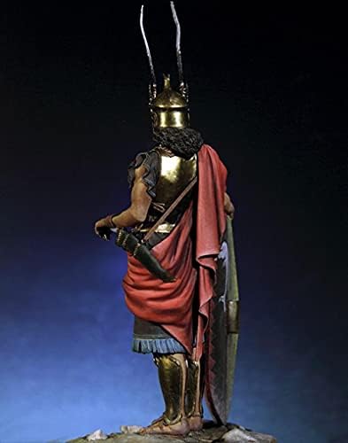 1/18 90 ממ רומי עתיק לגיון מפקד שרף ערכת מודל לחיקוי מיניאטורי לא צבוע אינו מורכב