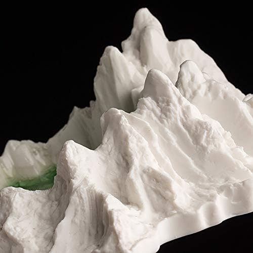 מאפרה של יואנפלק למאמר צורת ההר היצירתית של קרמיקה עבבים לסיגריות, מגש אפר מעשה יד קישוט משרדים, מאפרה אטום