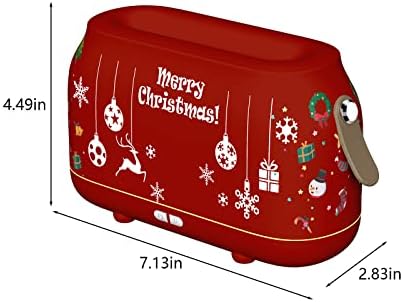 קיי1קלו מפזר ארומה של להבת חג המולד מכשירי אדים מגניבים, מפזר שמן אתרי 180 מיליליטר שקט במיוחד, הגנת כיבוי אוטומטי,