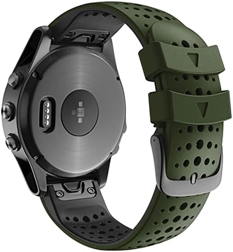 Tioyw 26 22 ממ מהיר רצועת Watchband עבור Garmin Fenix ​​7 7x 6 6x fenix 5 5x 3 3 HR 935 צפה בסיליקון