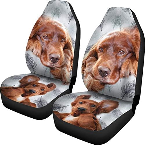 כרית אירי סתר כלב הדפסת רכב מושב מכסה