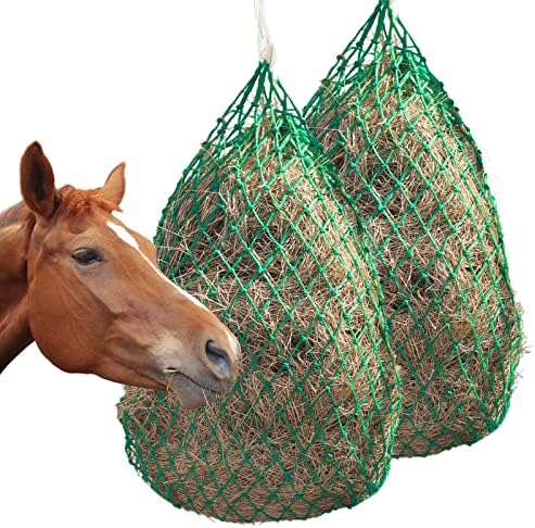 הריסון הווארד איטי להאכיל חציר נטו סוס 2 יחידות סוס האכלת אספקת דשא ירוק