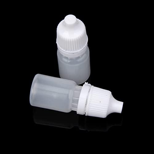 נוזל נוזל הניתן לסחיטה ריק 50 יחידות 20 מל טפטפת עיניים בקבוקי פלסטיק מיני ריסוס מיני זכוכית בקבוק