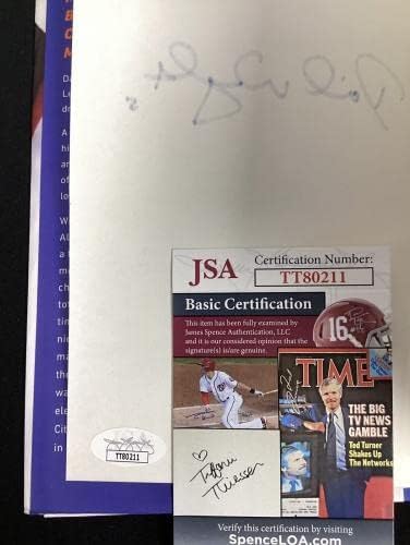 דיוויד רייט חתום על הספר הקפטן HCB ניו יורק מטס חתימת בייסבול GG JSA - MLB חתימה חתימה שונות של