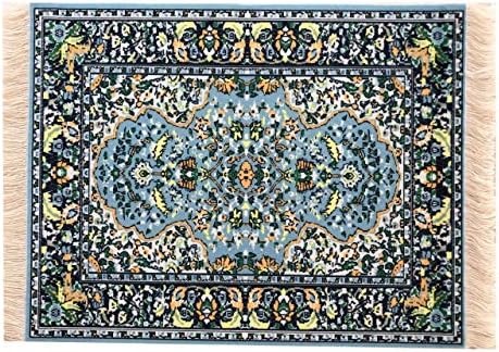 שטיח אוריינטלי כחול יפהפה עכבר