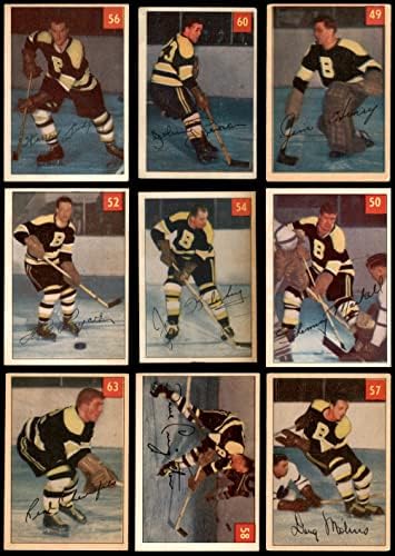 1954-55 Parkhurst Boston Bruins Team Set Boston Bruins VG+ Bruin
