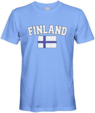 Cybertela's גברים דהויים במצוקה פינלנד פינלנד חולצת טריקו