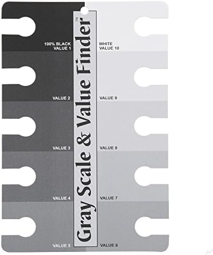 מדריך לכיס גלגל צבע עם Finder ערך סולם אפור - הן לאמנים החובבים והן למקצועיים על ידי ASW