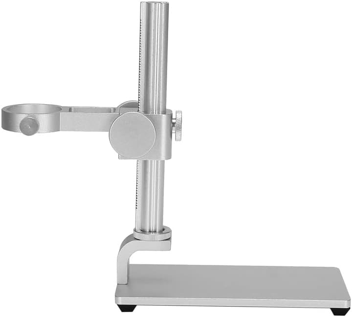 אלומיניום סגסוגת סטנד מיקרוסקופ מחזיק מעמד סוגר מיני דריסת רגל שולחן מסגרת עבור מיקרוסקופ תיקון הלחמה