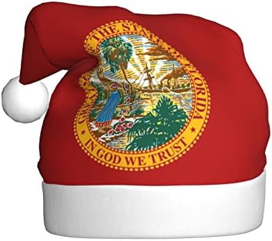 זלטאס חותם של פלורידה חג המולד כובע למבוגרים רך נוח סנטה כובעי חג המולד לשנה חדשה חג ספקי צד