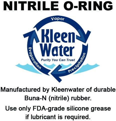 Kleenwater KW810EC-RGAP801 מחסנית החלפת מסנן מים, תואמת לאקווה-פורה AP810, AP801, 4 1/2 x 9 7/8 אינץ ', 5 מיקרון,