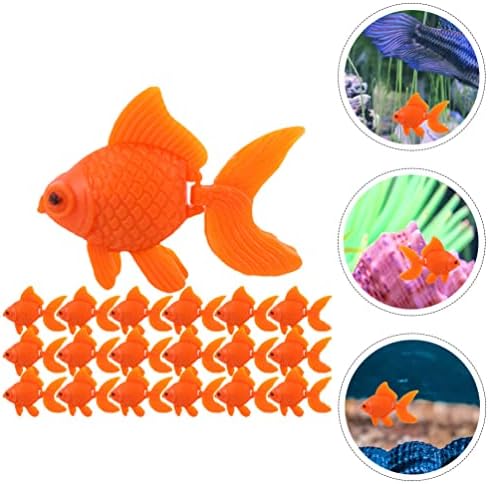 שרף דג זהב מיני דג זהב צלמיות קטן אדום דגי אקווריום טבע זעיר צף דגים אדום דגי צעצוע חיות ים פיות גן דגי טנק אביזרי