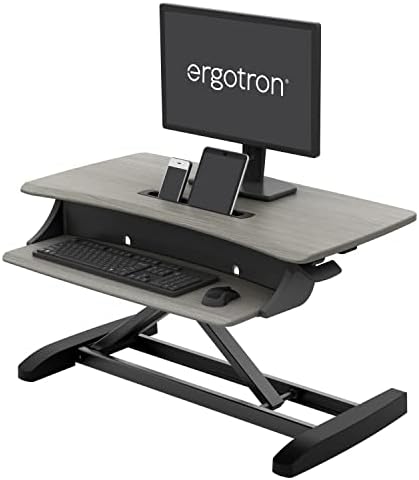 ארגוטרון-וורפיט-זי מיני קטן עומד ממיר שולחן, מחשב נייד לשבת לעמוד שולחן משכים עבור שולחנות ומשרד ביתי-31 אינץ