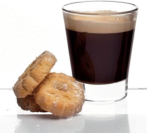 בורמיולי רוקו קפה אספרסו כוסות שוט, ברור, סט של 6