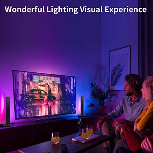 Averyshop Smart Light Bar, RGB נורות LED חכמות, תאורה אחורית טלוויזיה עם מצבי סצנה ומצבי מוסיקה,