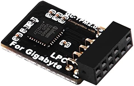 NewHail TPM2.0 Module LPC 12Pin Module with Infineon SLB9665 for Gigabyte Motherboard Compatible
