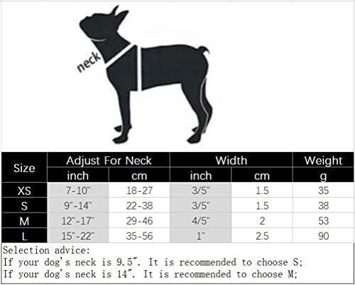 צווארון כלבי פרחים, דפוסים חמודים פרחוניים מפוארים מתכווננים עבור XS קטן בינוני כלבים גדולים כלבים