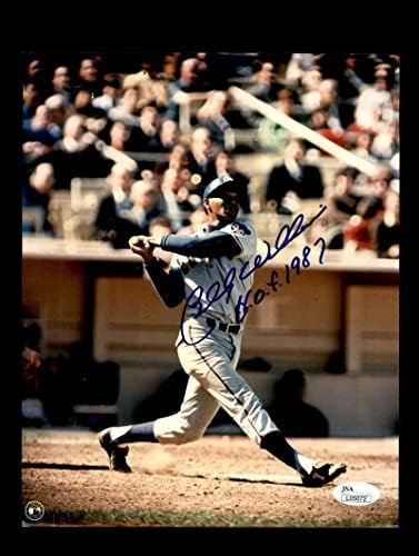 בילי וויליאמס JSA חתום 8x10 Cubs Cubs Autograpth - תמונות MLB עם חתימה