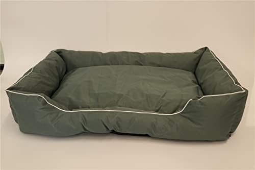 מיטת חיית המחמד של דיג'יאקסיה בד סופר רך, מיטת כלבים גדולה, כרית חמה חורפית, קטיפה מיטה חמה,