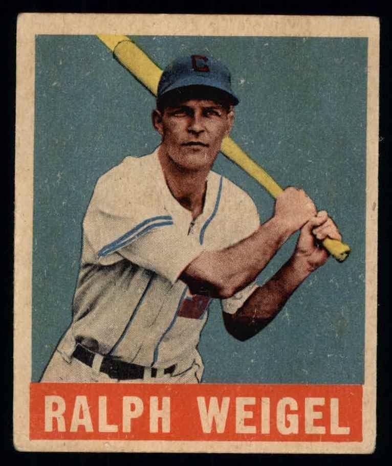 1948 עלה 86 Ralph Weigel Chicago White Sox VG/Ex White Sox