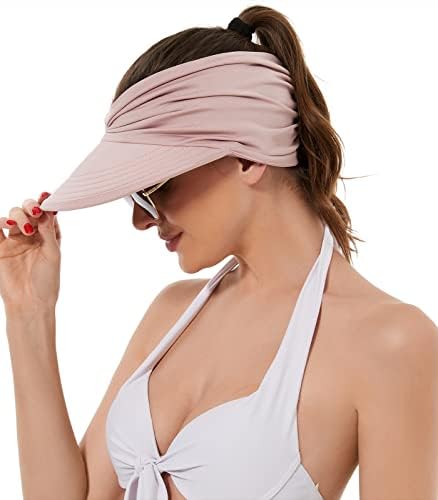 כובעי שמש לנשים כובעי מגן שמש רחבים שוליים לנשים כובעי חוף קיץ הניתנים לאריזה