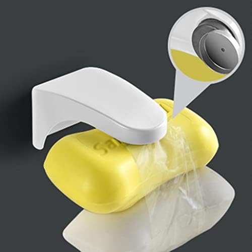 מחזיק סבון סבון נוברים מחזיק סבון מגנטי תליית סבון סבון דבק סבון שומר מתקן שמור מתלה לאחסון שטח