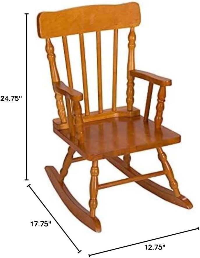 מתנה מארק צ ' יילדס נדנדה כיסאות-קלאסי בעבודת יד עץ נדנדה עבור בנים ובנות - בציר סגנון קולוניאלי