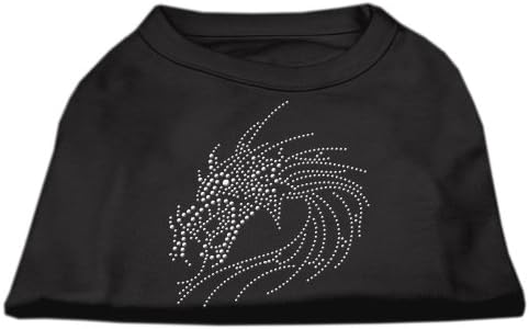 מוצרי חיות מחמד מיראז 'משובצים חולצת חיות מחמד דרקון, X-SMALL, שחור