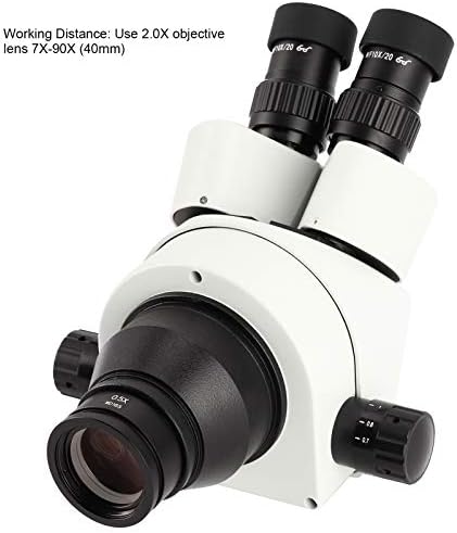 עדשה אובייקטיבית של מיקרוסקופ יאנזום, עינית מיקרוסקופ, ממשק טרינוקולרי לבן 7-45 עבור בית ספר למיקרוסקופ