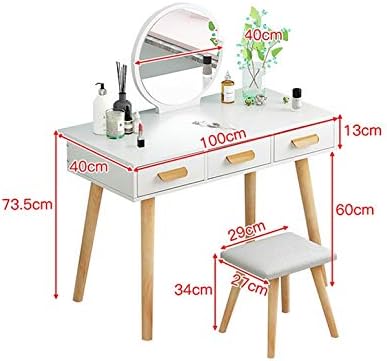 שולחן איפור שינה חדר שינה מיני קוסמטי קטן שולחן קבלת ארון ארון קוסמטי פשוט שולחן קוסמטי