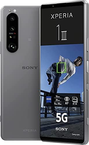 Sony Xperia 1 III XQ-BC72 5G DUAL 512GB 12GB RAM מפעל גרסה בינלאומית לא נעולה-אפור חלבית