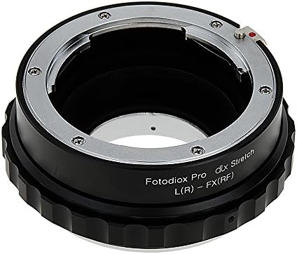 Fotodiox dlx עדשת מתיחה מתאם הר-Leica r SLR עדשה ל- Fujifilm X-Series Boyless Body Body עם מסנני מקרו ומיקוד