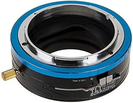 Fotodiox pro tlt rokr - העדשת העדשה של העדשה/משמרת תואמת עדשות Canon FD & FL 35 ממ SLR לפוג'פילם פוג'י X -Series