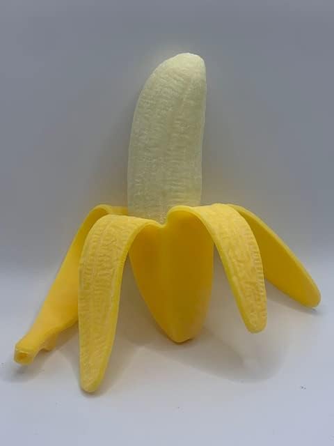 מוצרי JM מוצרים בננה צועדת קשיש קשקשת - ASMR מרגיעה חיים נמתחים דמויי חיים