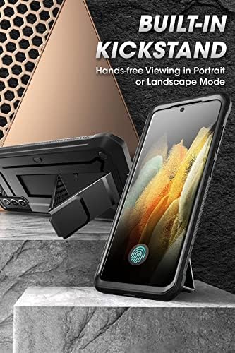 Supcase Unicorn Beetle Pro Series Case המיועד ל- Samsung Galaxy S21 Fe 5G, שכבה מלאה של גוף מלא נרתיק מחוספס