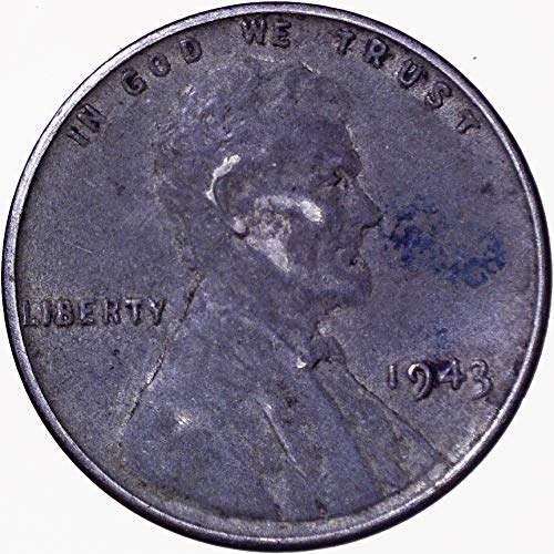 1943 פלדה לינקולן חיטה סנט 1 סי מאוד בסדר