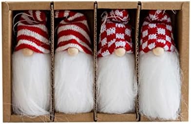 קישוטי חג המולד ישן אנשים לתלות קישוטי עץ חג המולד 4 יחידות פעולה איור
