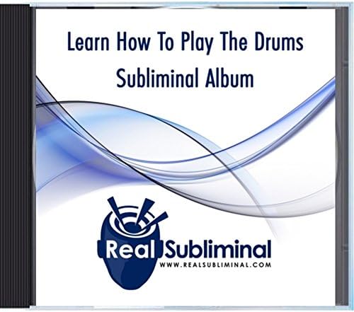 סדרת למידת נגינה סאבלימינלית: למדו כיצד לנגן את CD של התופים Subliminal Audio CD