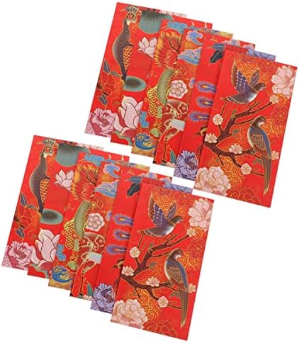 מתנות סיניות 18 יחידות הסיני חדש הסיני חדש שנה אדום מעטפות סיני אדום מעטפות הונג באו שנה אדום מעטפות