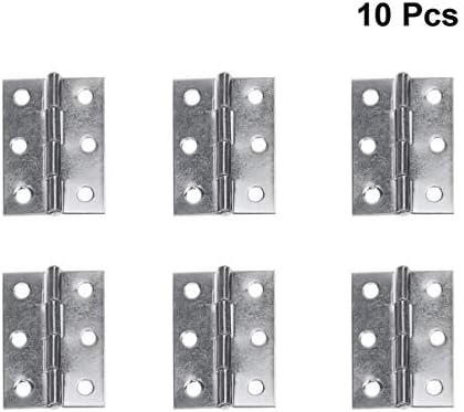 ידיות דלת SEWACC צירים דלתות שחורות 10 יחידות צירים מתקפלים צירים נירוסטה צירים ארון צירים דלתות