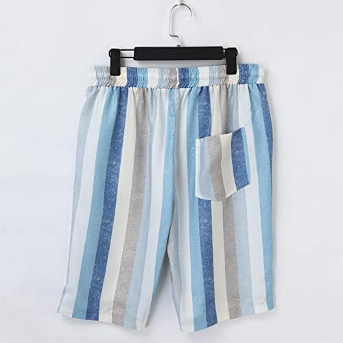 מכנסיים קצרים משקל קל משקל קל משקל עם DrawCord המותניים האלסטיים חוף יוגה יוגה כיס מכנסיים קצרים