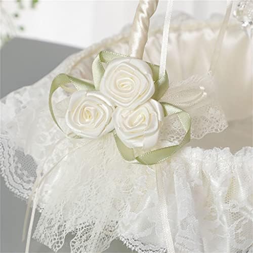 פרח ילדה סלי חתונות גדול חתונה בנות פשוט חמוד רויאל עם תחרה סאטן לבן